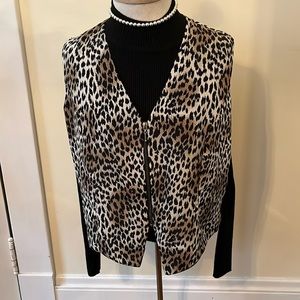 Leopard print Vest